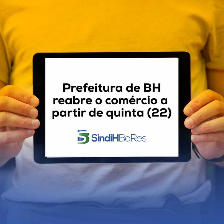 REABERTURA COMERCIO BH