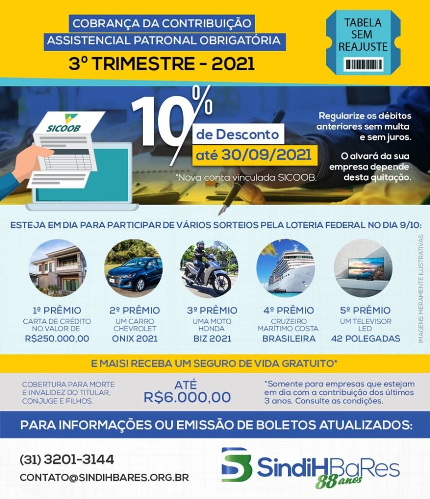 Contribuição Assistencial Patronal Terceiro Trimestre