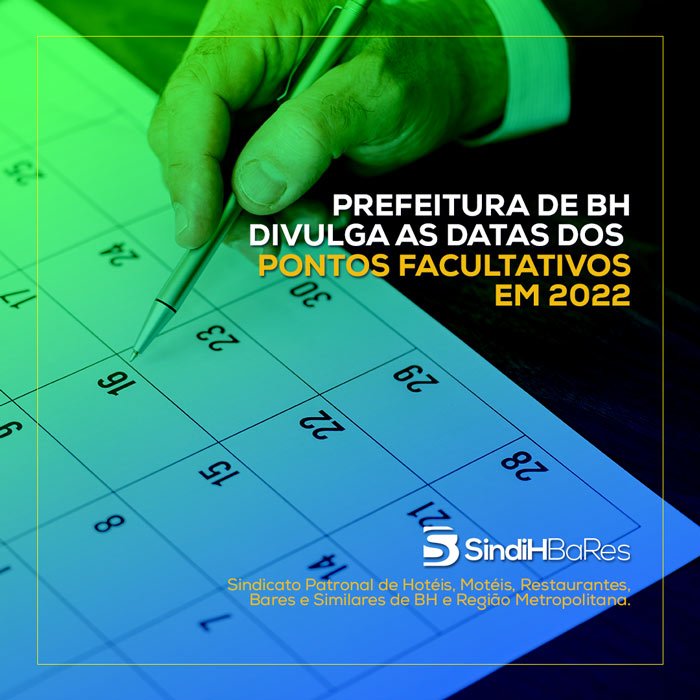 Pontos Facultativos BH 2022